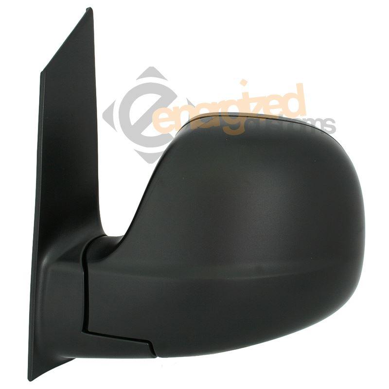 Mercedes Vito W639 2003-2011 Manual Black Door Wing Mirror Left Passenger Side - Spares Hut