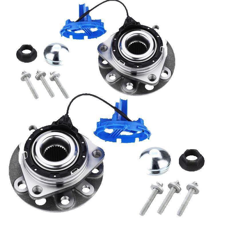 For Vauxhall Signum 2005-2008 Front Hub Wheel Bearing Kits Pair Inc ABS Sensor - SparesHut