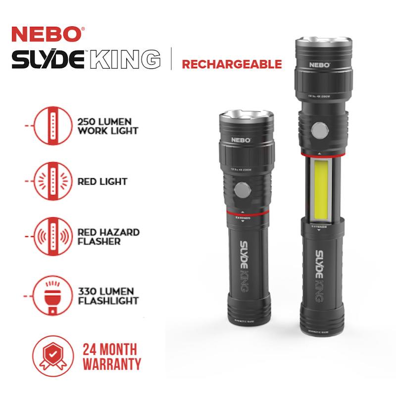 NEBO Slyde King 2k Review The Best work Torch? Spares Hut