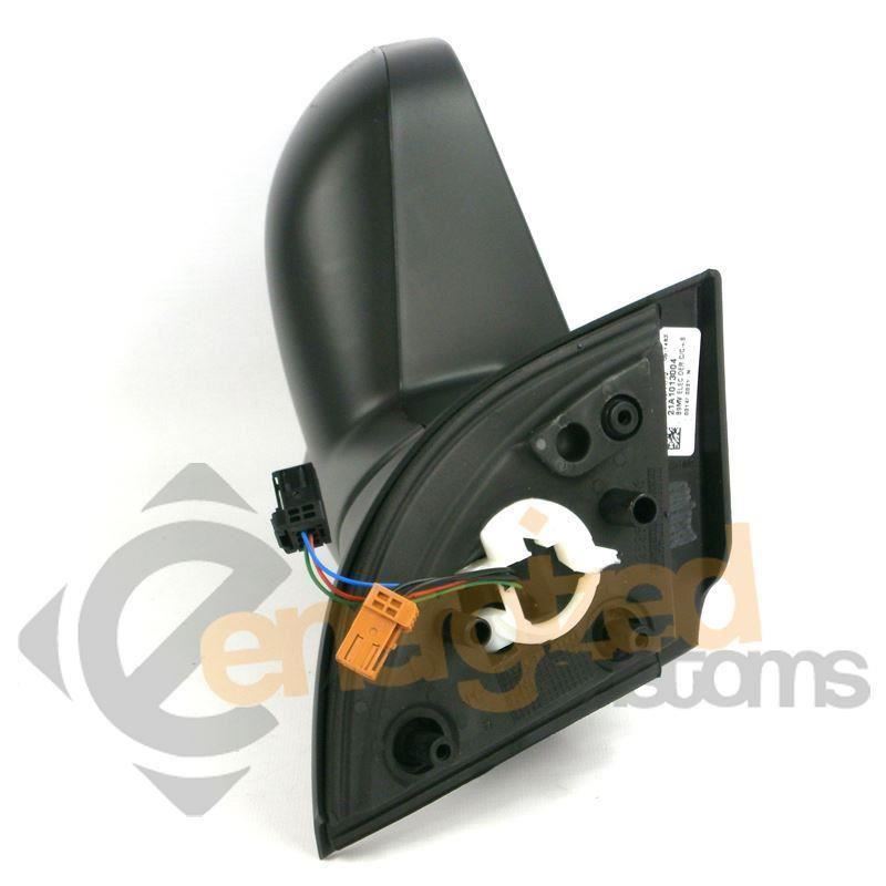 Peugeot Partner 2012-2019 Black Electric Wing Mirror Door Right Side