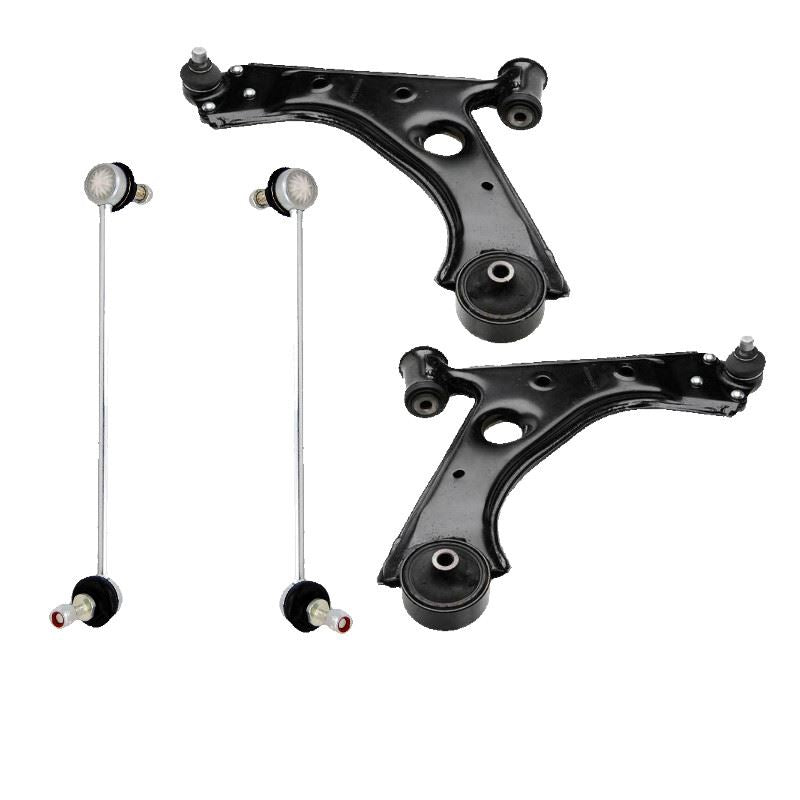 For Vauxhall Adam 2012-2015 Front Lower Wishbones Arms and Drop Links Pair