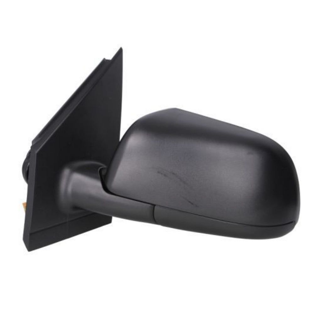 VW Polo Mk4 9N 2002-2005 Electric Wing Door Mirror Black Cover Passenger Side