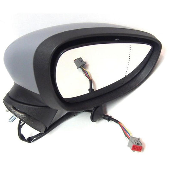 ReYee Lower Passenger Side Mirror Glass For Dodge/Freightliner Sprinter 2500/3500 (Power/Convex)