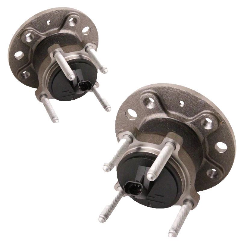 For Saab 9-3 2002-2012 Rear Hub Wheel Bearing Kits Pair Inc ABS Sensor
