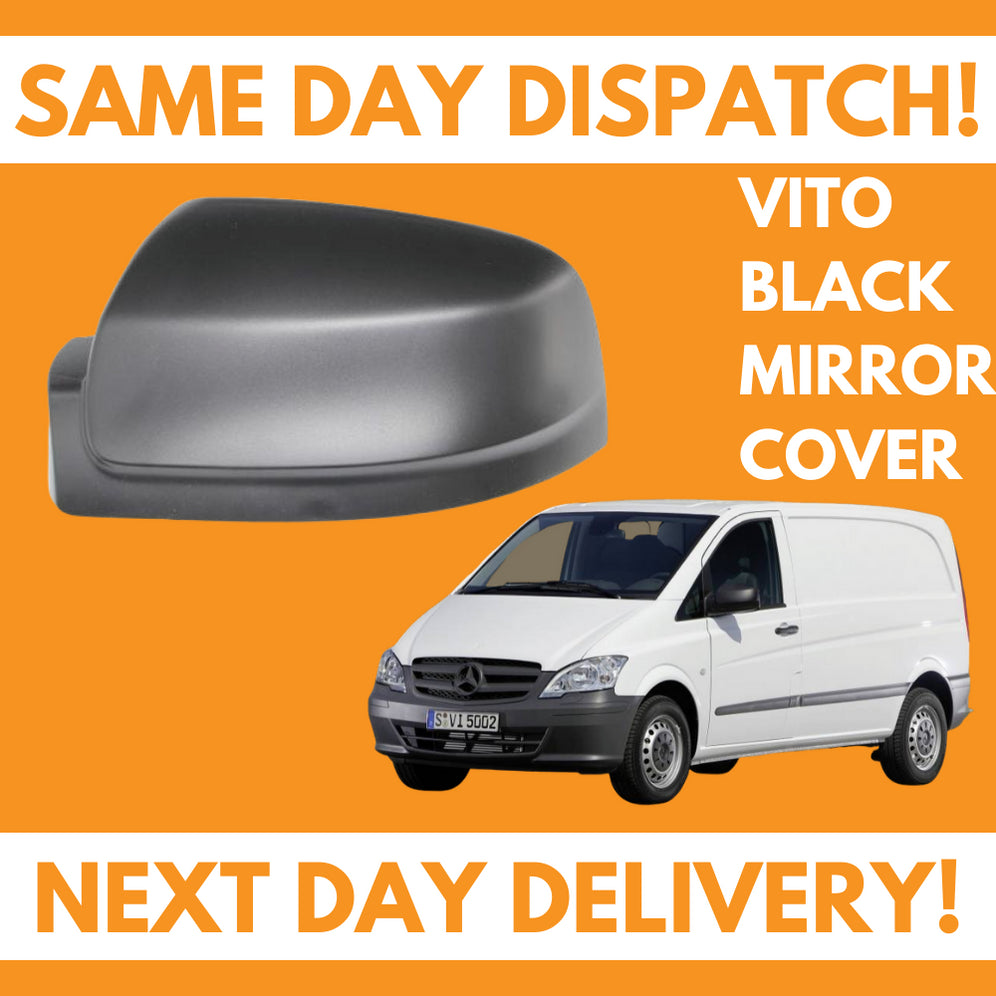 Mercedes Vito W639 2010-2016 Wing Mirror Cover Black Left Side