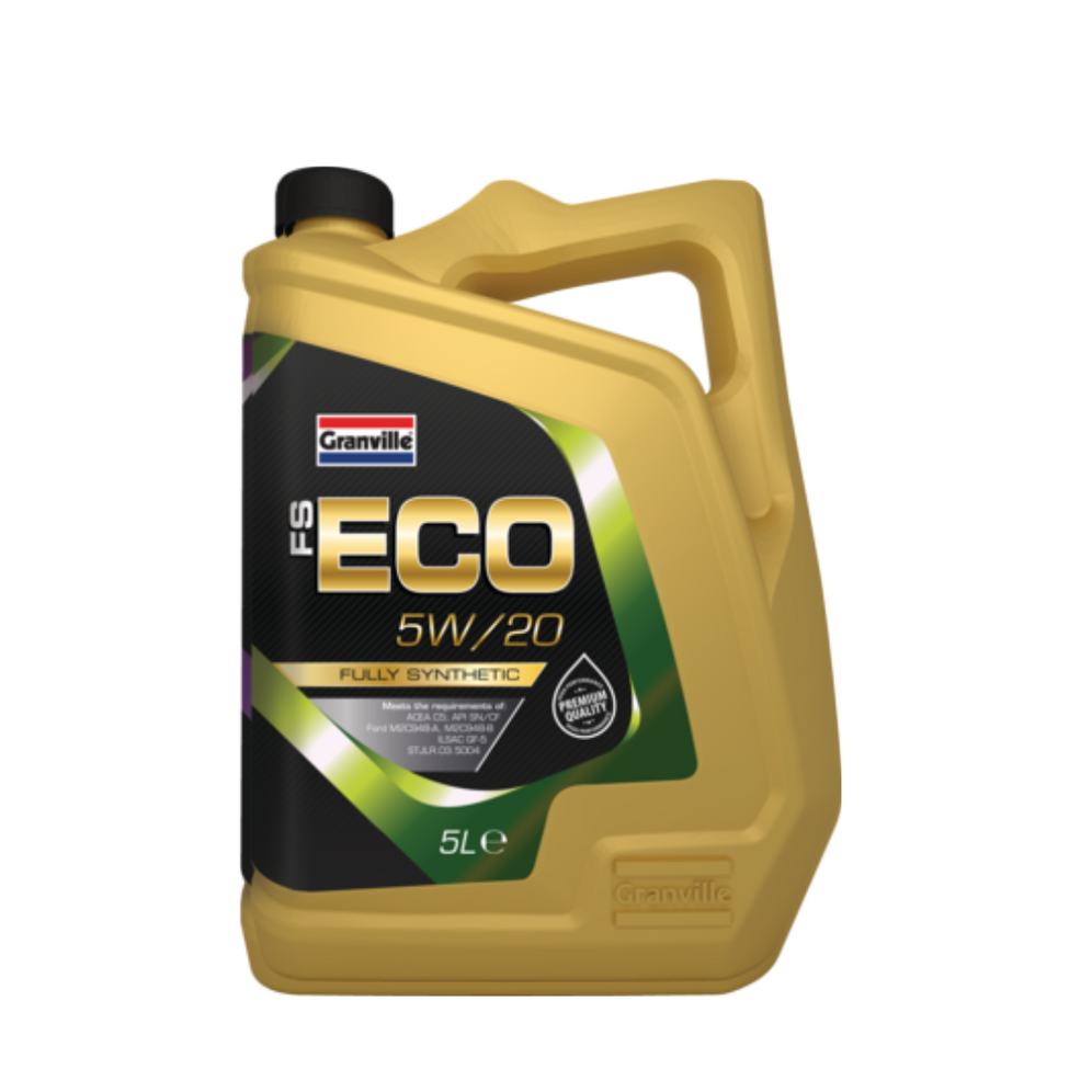 Car Engine Oil Granville FS-ECO Ford Ecoboost SAE 5W20 Fully Synthetic 5L 5 Litre