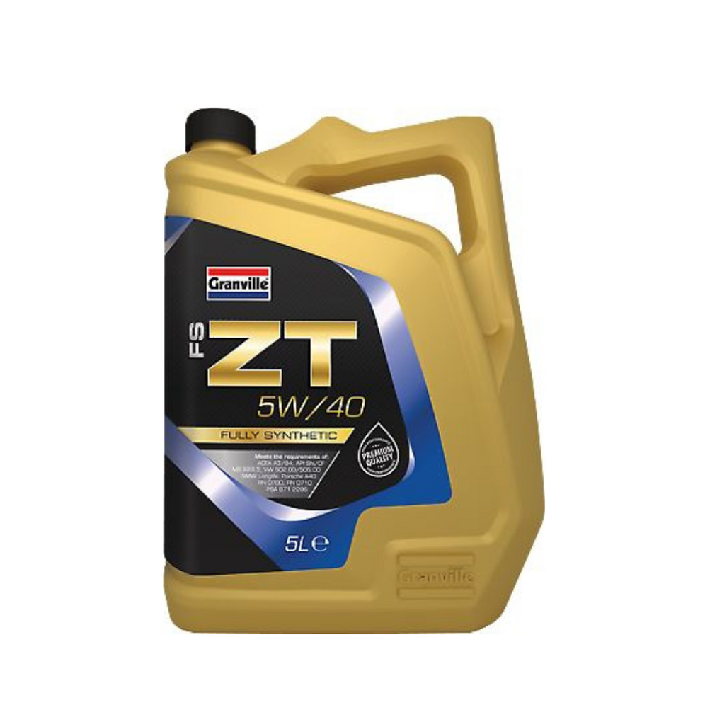 Car Engine Oil Granville FS-ZT SAE 5W40 Fully Synthetic 5L A3 B3 B4 5 Litre