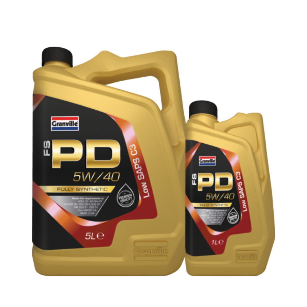 Car Engine Oil Granville FS-PD Diesel C3 SAE 5w40 Fully Synthetic 5L 5 Litre