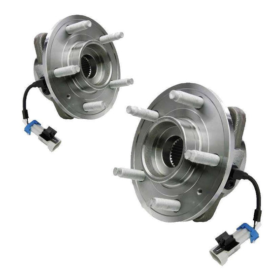 For Chevrolet Captiva 2007-2011 Front Hub Wheel Bearing Kits Pair Inc ABS Sensor - SparesHut