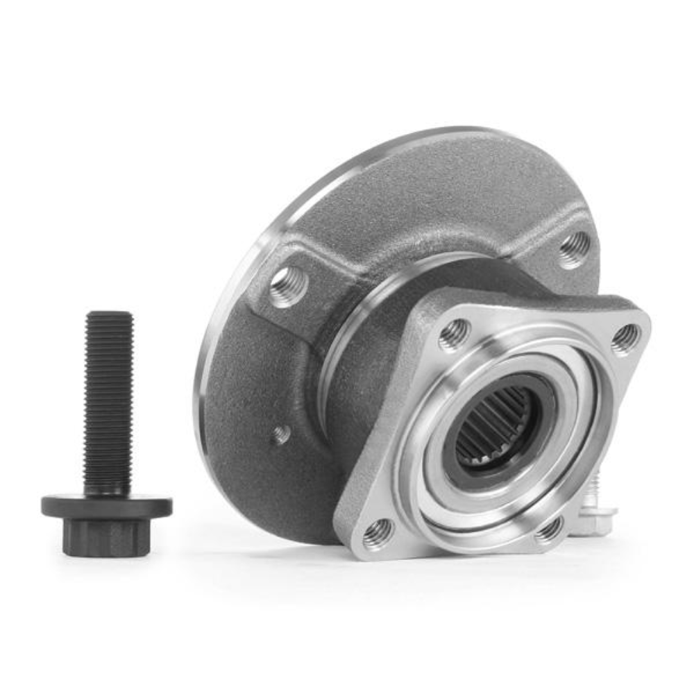 ECCPP 2-Piece Rear Wheel Hub Bearing Assembly For Smart Fortwo 2008-2017 – 3-Lug RWD, Non-ABS (Steel, Rust Protected)