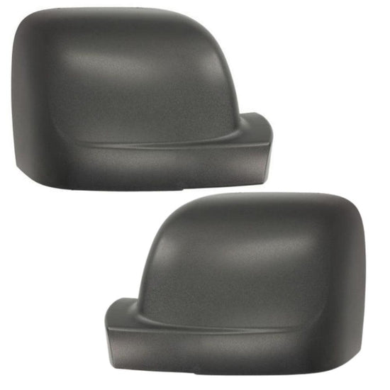 For Nissan NV300 2016-2020 Wing Mirror Covers Black Left & Right Side Pair - Spares Hut