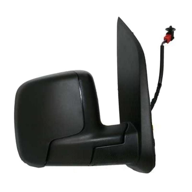 For Peugeot Bipper 2008-2018 Electric Adjust Door Wing Mirror Black Right Side - Spares Hut