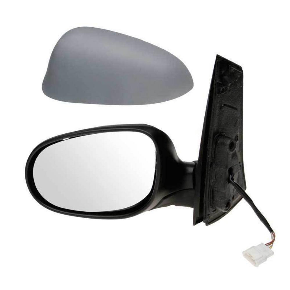 Ford Ka Mk2 2008-2016 Electric Door Wing Mirror Primed Passenger Side Left - SparesHut