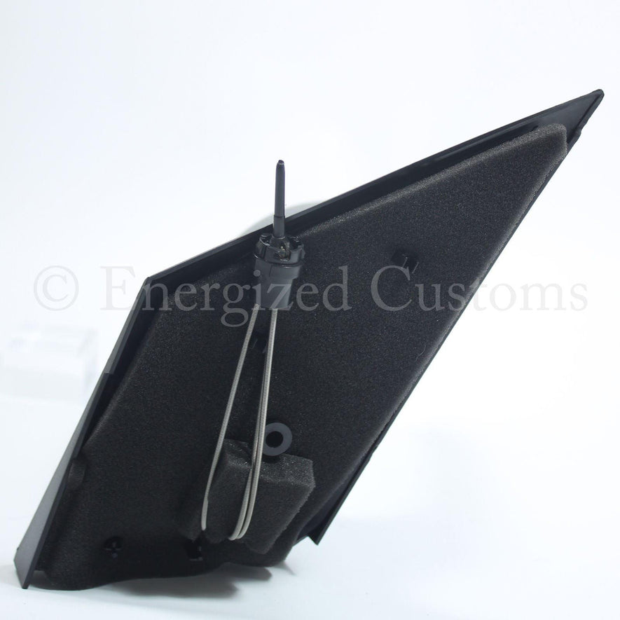 Ford Fiesta Mk6 2002-2005 Cable Adjust Wing Door Mirror Black Cover Drivers Side - Spares Hut