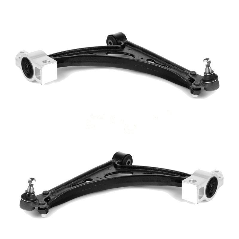 For Audi A3 8P 2003-2013 Lower Front Wishbones Suspension Arms Pair - Spares Hut