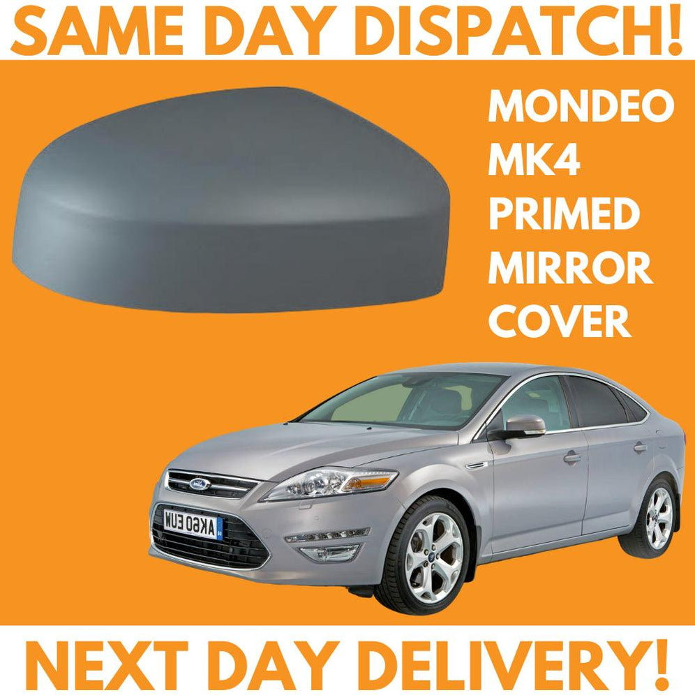 Ford Mondeo MK4 2007-2015 Wing Mirror Cover Primed Right Side - Spares Hut