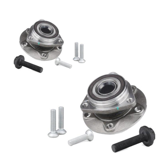 VW Golf Sportsvan 2014-2019 Front Hub Wheel Bearing Kits Pair - Spares Hut