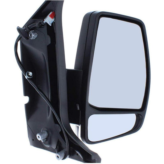Ford Tourneo Custom 2012-2019 Black Electric Wing Door Mirror Drivers Side Right - Spares Hut