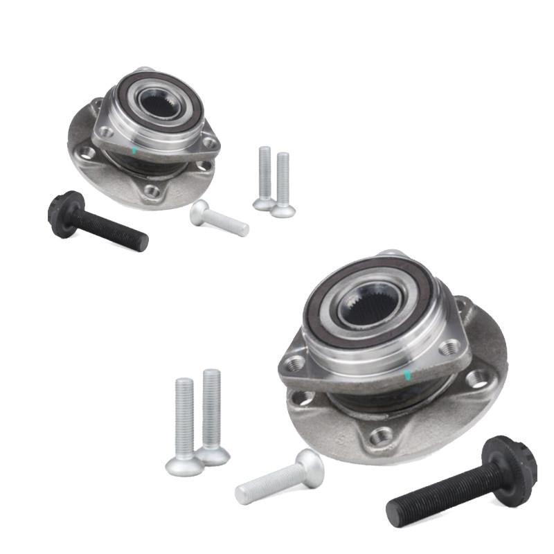 VW Touran (5T) 2015-2019 Front Hub Wheel Bearing Kits Pair - Spares Hut