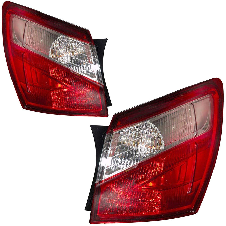 Nissan Qashqai 2010-2014 Rear Tail Lights 1 Pair Left & Right - Spares Hut