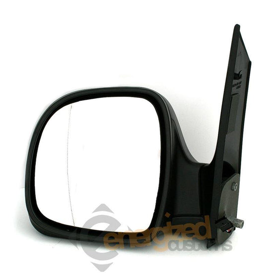 Mercedes Vito W639 2003-2011 Manual Black Door Wing Mirror Left Passenger Side - Spares Hut