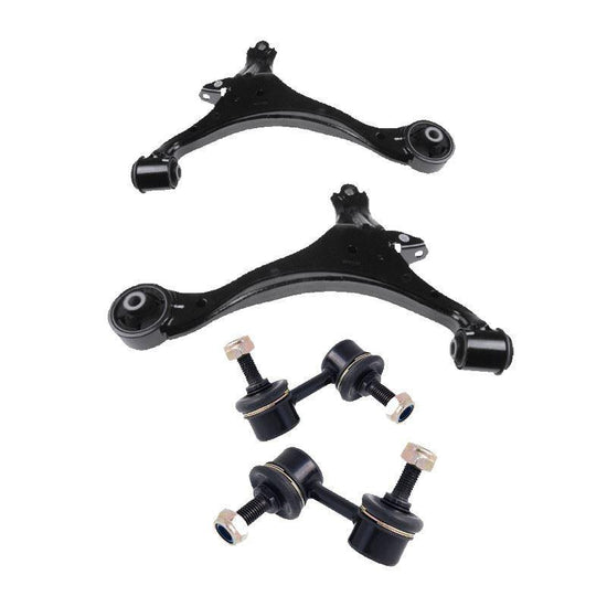 For Honda Civic Mk7 2000-2005 Front Lower Wishbones Arms and Drop Links Pair - Spares Hut