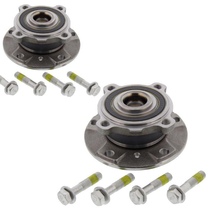 For BMW 5 Series E60, E61 2003-2010 Front Wheel Bearing Kits Pair - SparesHut