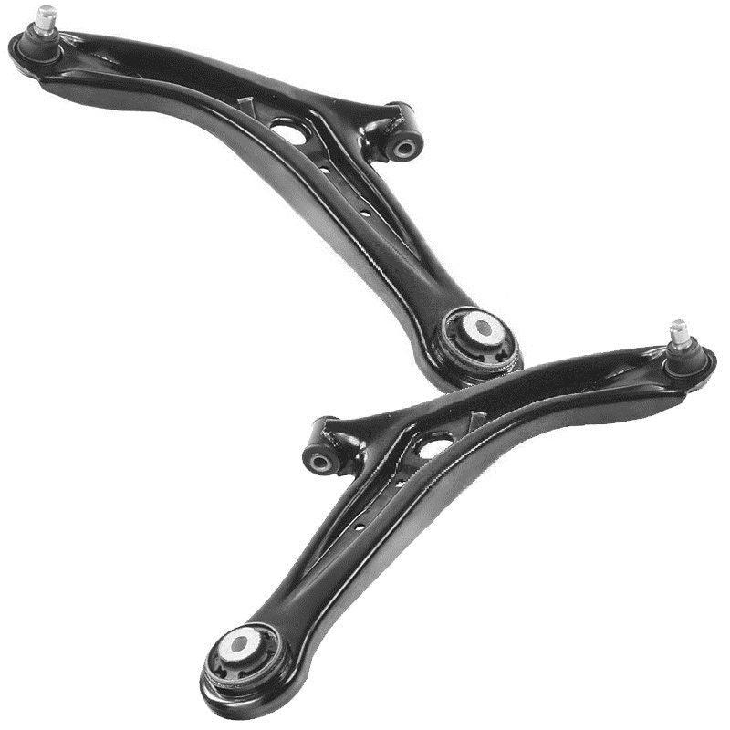 For Ford Fiesta Mk7 2008-2015 Lower Front Wishbones Suspension Arms Pair - Spares Hut