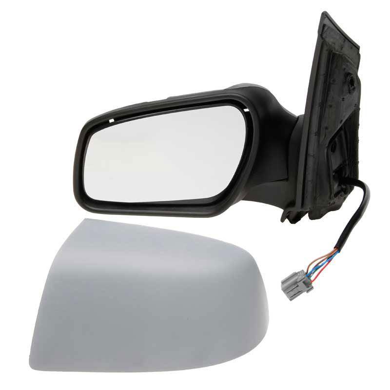 Ford Focus Mk2 2005-2008 Electric Wing Door Mirror Primed Cover Passenger Side - Spares Hut