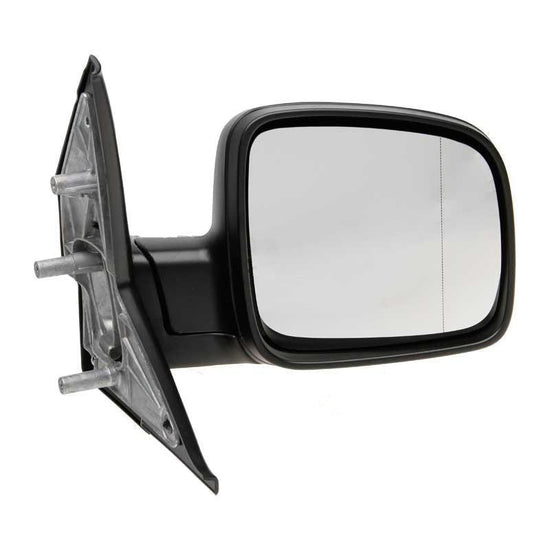 VW Transporter T5 2003-2010 Manual Black Door Wing Mirror Drivers Side Right - Spares Hut