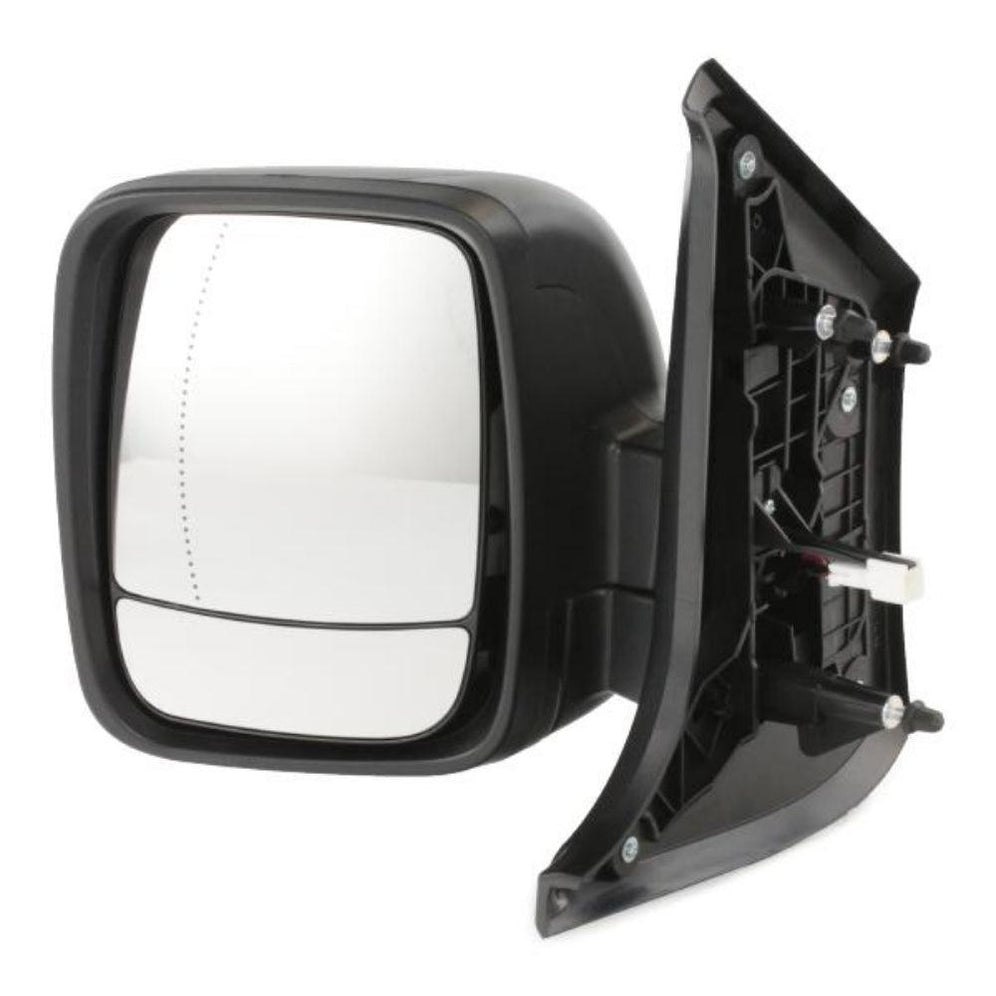 Renault Trafic Business 2014-2020 Electric Wing Door Mirror Black Passenger Side - Spares Hut