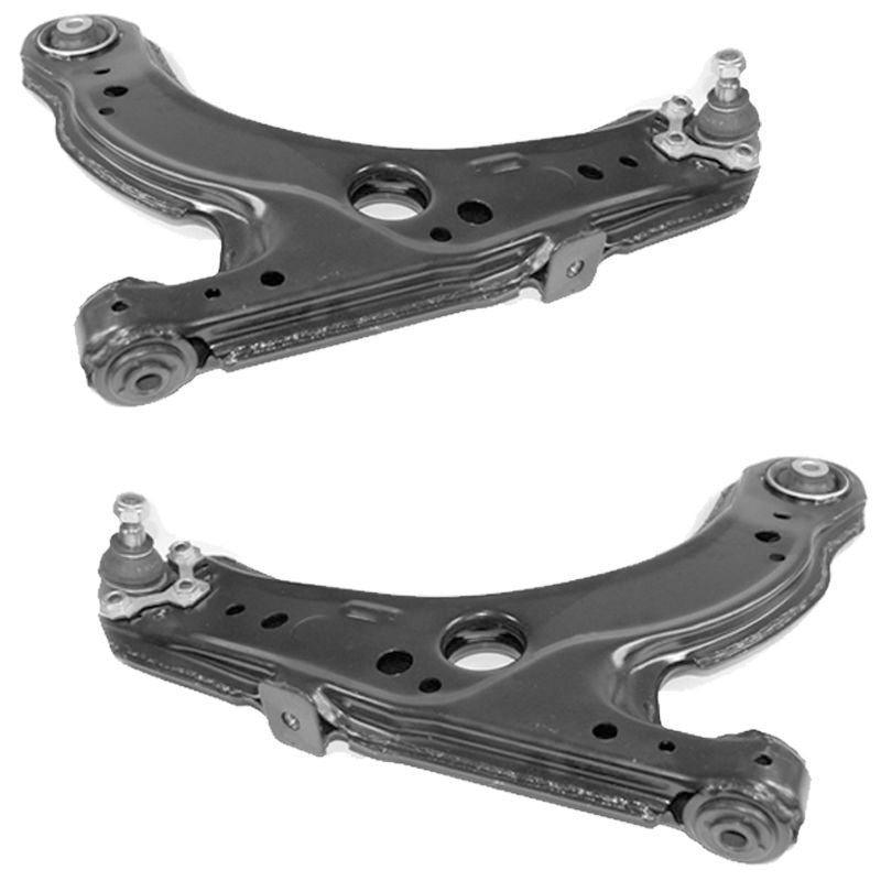 For Audi A3 1996-2003 Front Lower Wishbones Suspension Arms Pair - Spares Hut