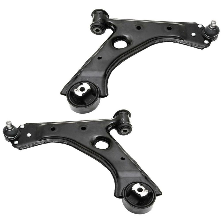 For Vauxhall Corsa E 2014-2019 Lower Front Wishbones Suspension Arms Pair - Spares Hut