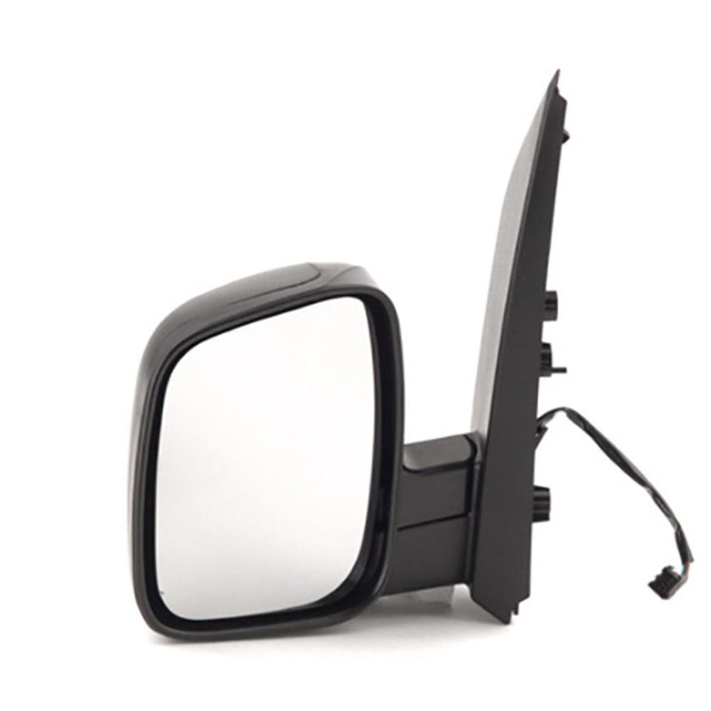 For Fiat Qubo 2008-2018 Electric Adjust Door Wing Mirror Black Left Side - Spares Hut