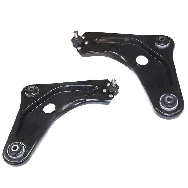 For Peugeot 207 2006-2014 Lower Front Wishbones Suspension Arms Pair - Spares Hut