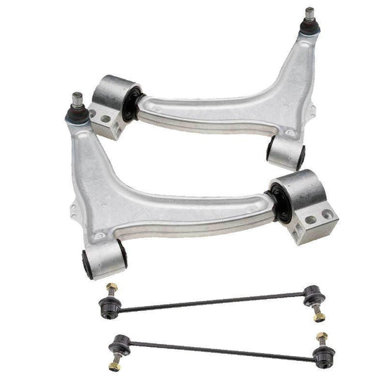 For Vauxhall Signum 2003-2008 Lower Front Wishbones Arms and Drop Links Pair - Spares Hut