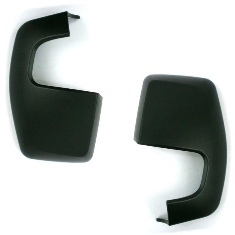 Ford Transit Custom 2012-2019 Black Door Wing Mirror Covers Pair Left And Right - Spares Hut