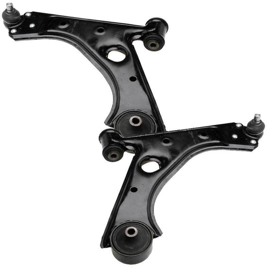 For Fiat Punto 2009-2012 Lower Front Wishbones Suspension Arms Pair - Spares Hut