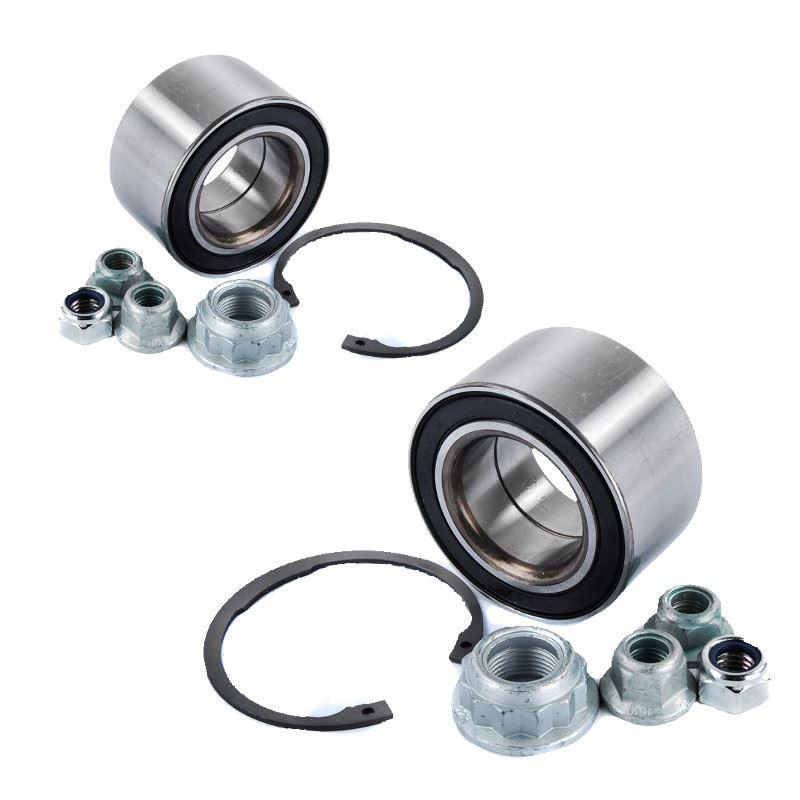 For VW Bora Saloon 1999-2005 Front Hub Wheel Bearing Kits Pair - Spares Hut