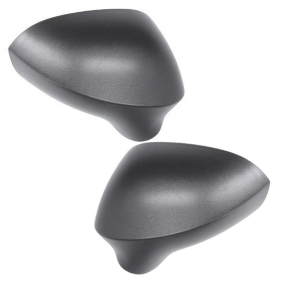 Seat Leon 2009-2013 Black Door Wing Mirror Covers Left Right Side Pair - Spares Hut